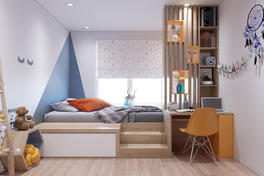 Trang trí phong cách tối giản cho phòng ngủ có diện tích khiêm tốn