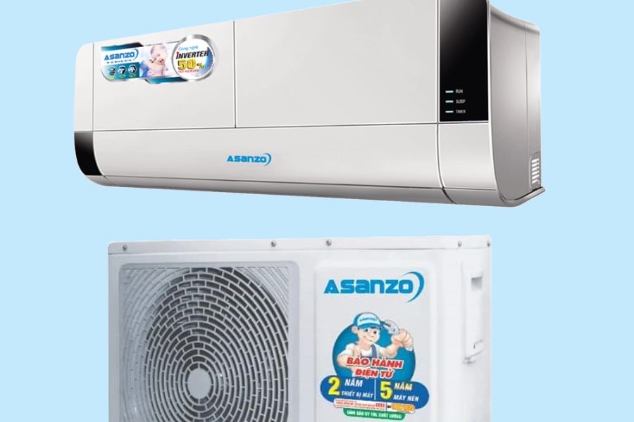 Một số máy lạnh Asanzo tốn điện vì không được tích hợp công nghệ Inverter