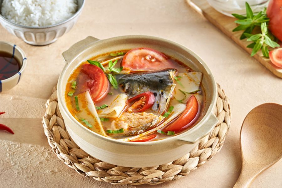 Canh chua cá hồi không chỉ là món ăn ngon mà còn rất tốt cho sức khỏe