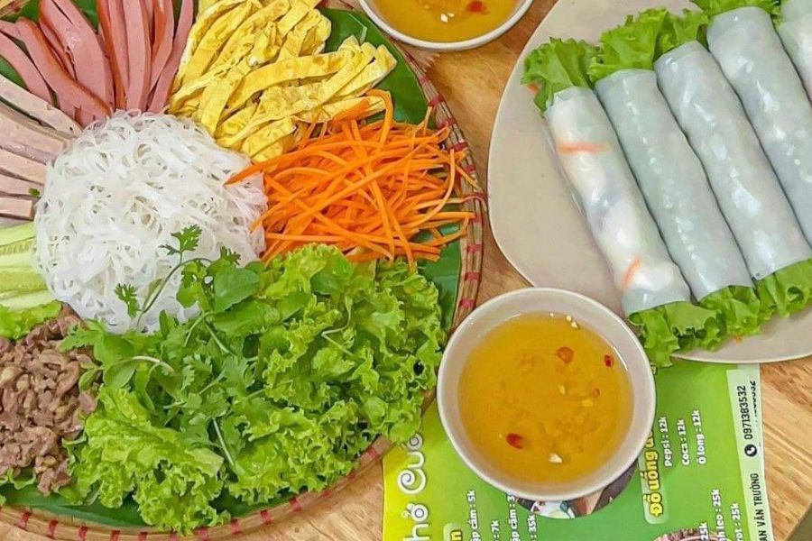 Phở cuốn - Món ăn nổi tiếng của thủ đô Hà Nội