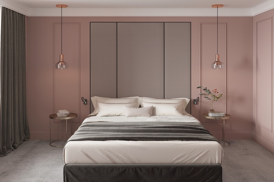 Phong cách trang trí tối giản khiến phòng ngủ trở nên sang trọng và hiện đại