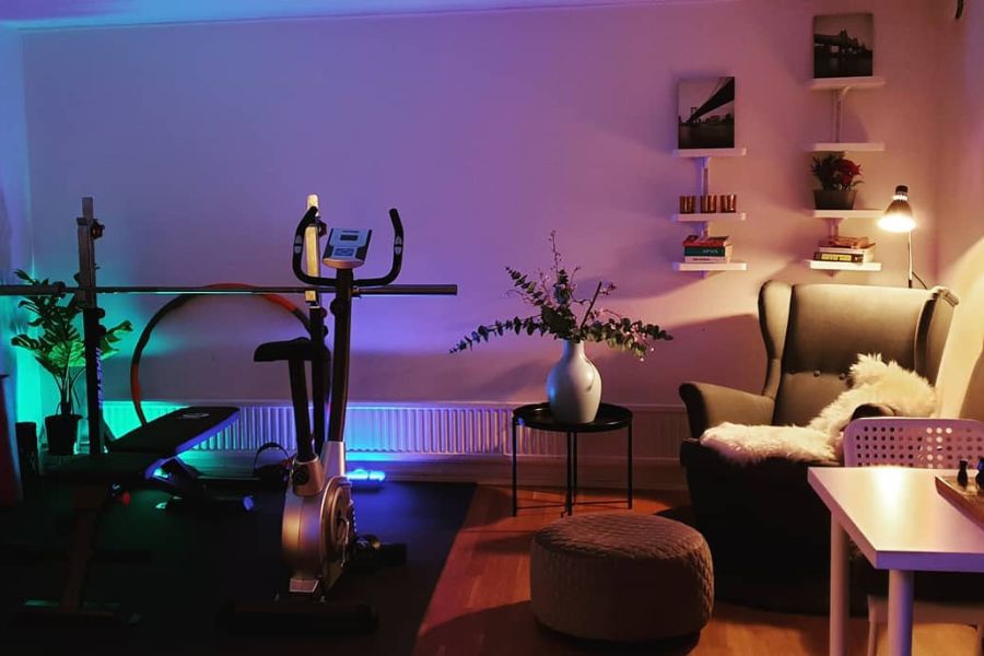 Sử dụng đèn led dây cho nội thất trong nhà để giúp chúng trở nên đẹp mắt