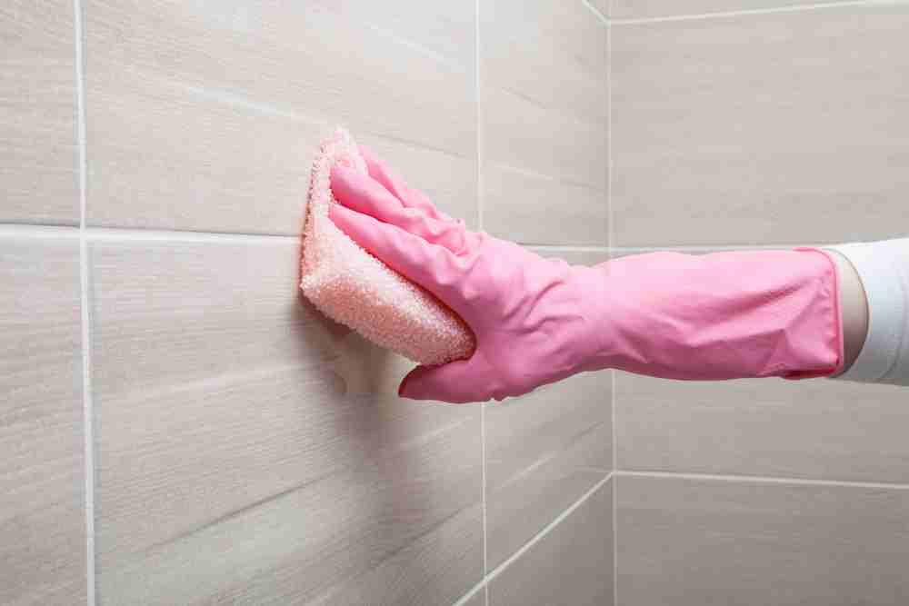 ถุงมือยางใช้ล้างห้องน้ำ