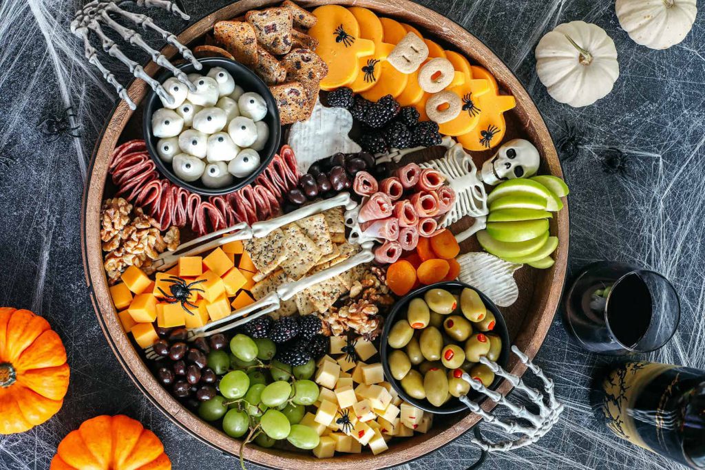Cheese & Fruit Platter Halloween