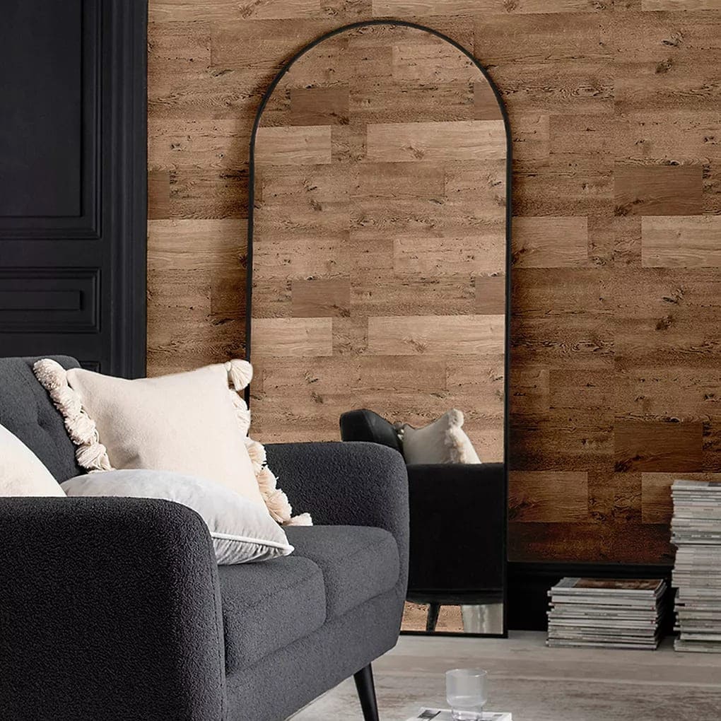 Wallpaper Dinding Kamar Motif Kayu