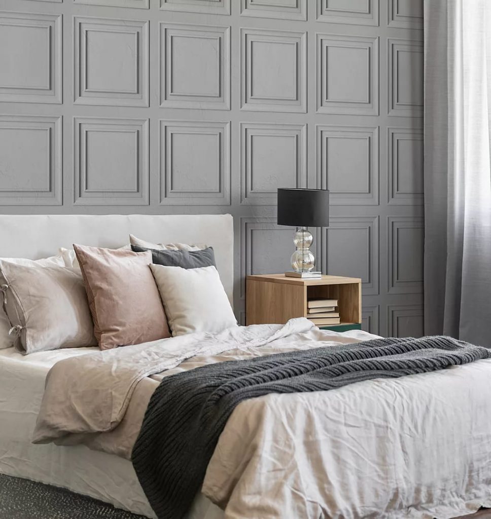 Wallpaper Dinding Kamar Panel