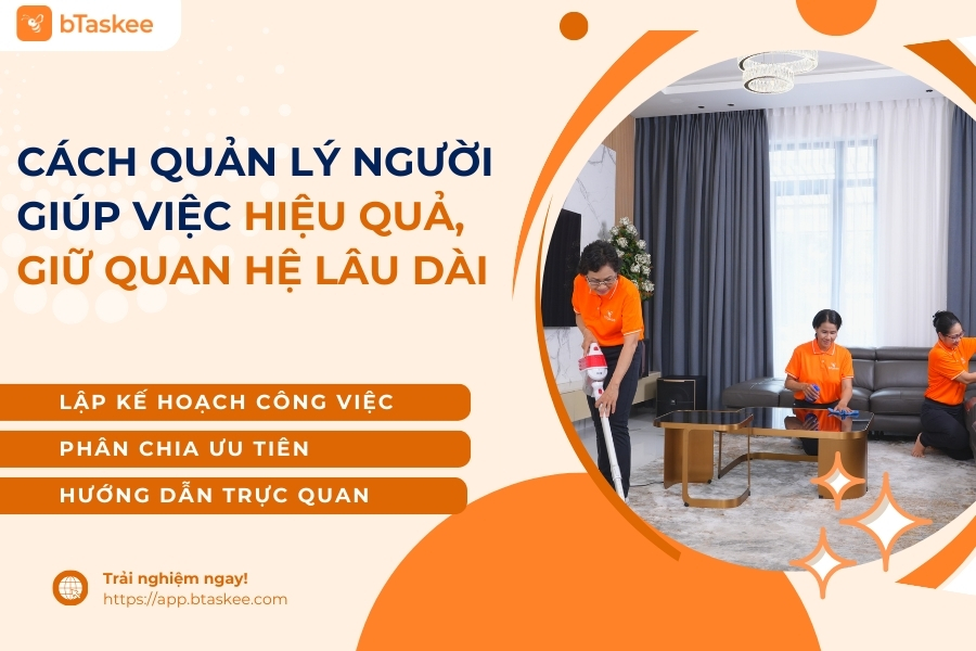 cách quản lý người giúp việc