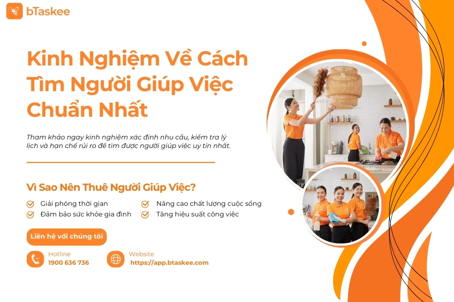 cách tìm người giúp việc tốt