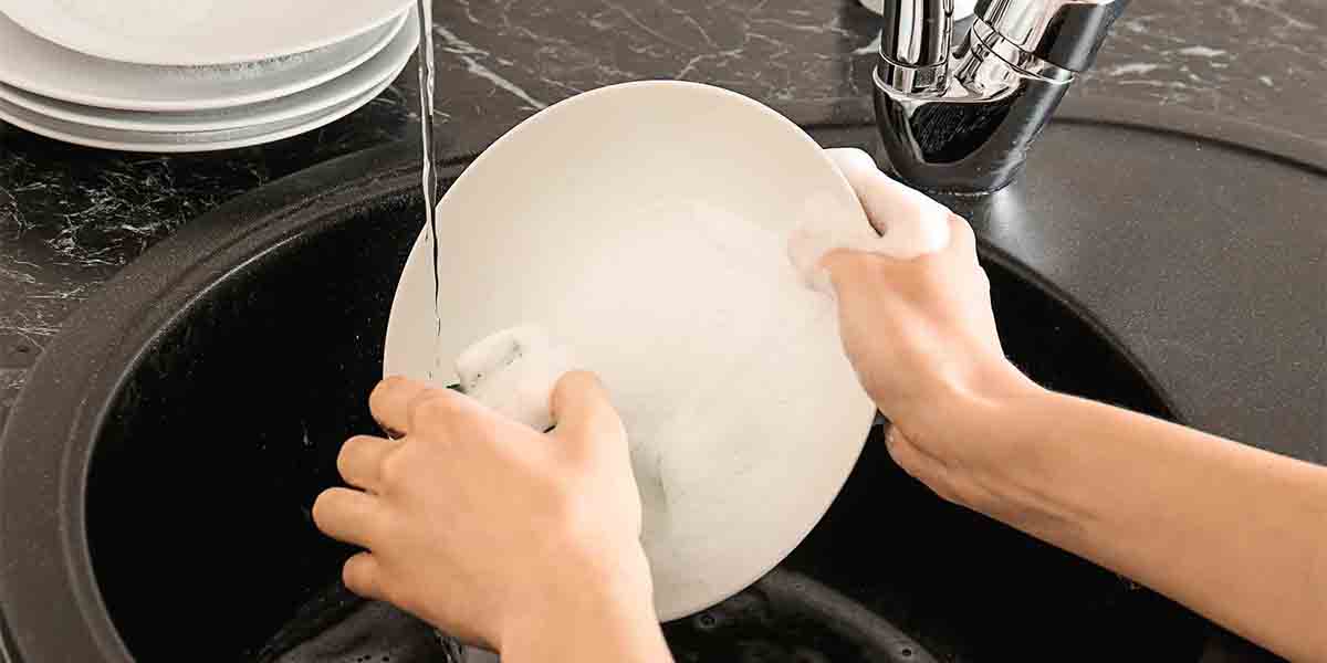 cách rửa chén sạch