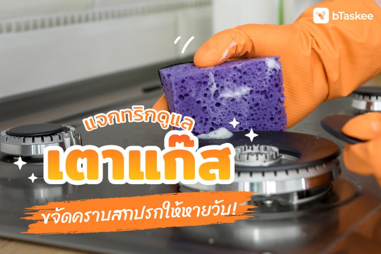 ทำความสะอาดเตาแก๊ส