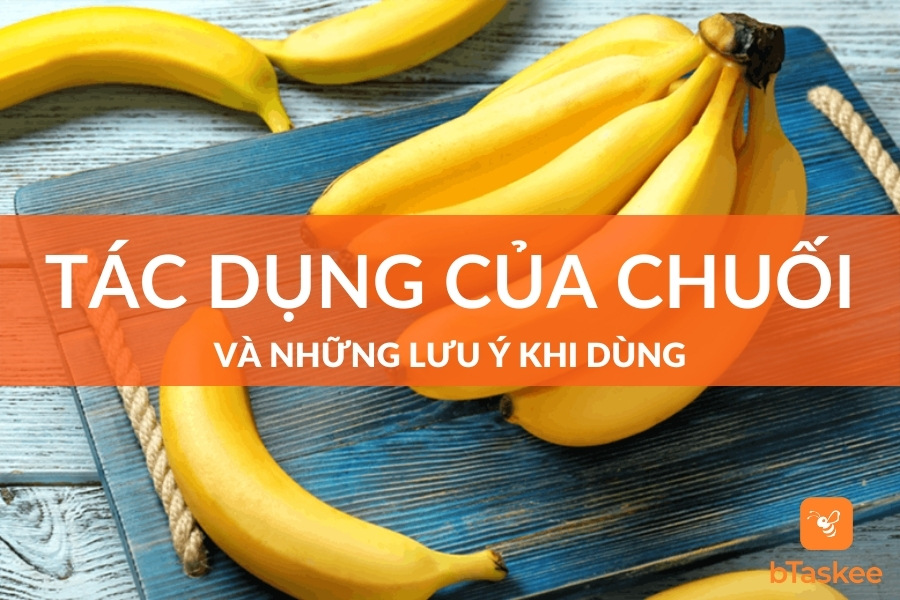 công dụng của chuối