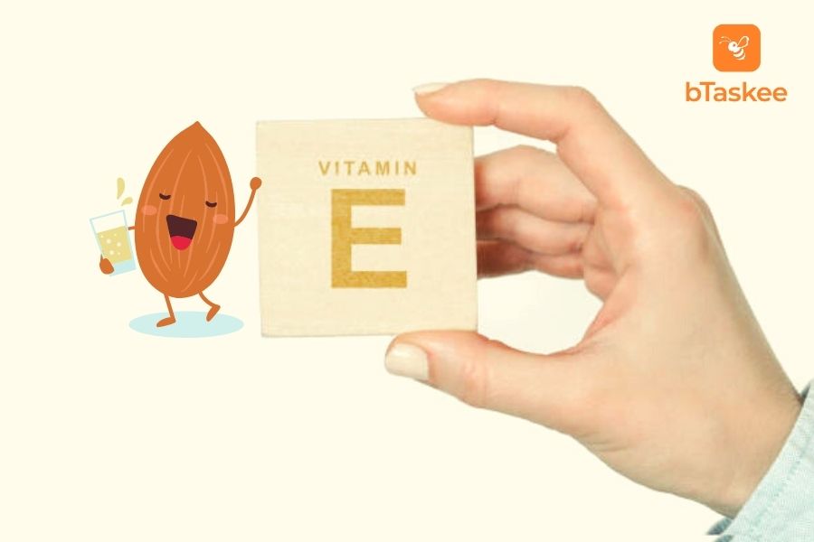 Hạnh nhân chứa nhiều vitamin E