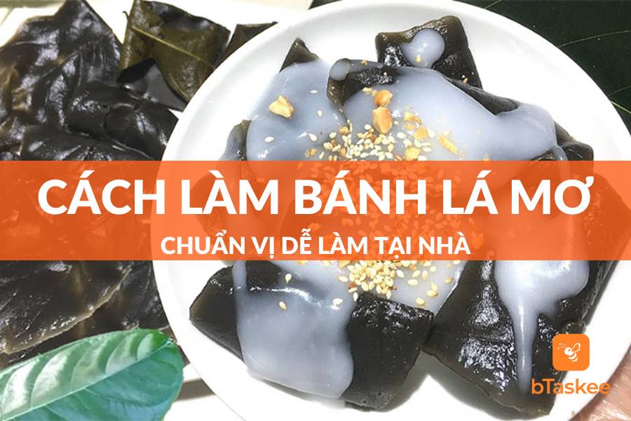 Cách làm bánh lá mơ