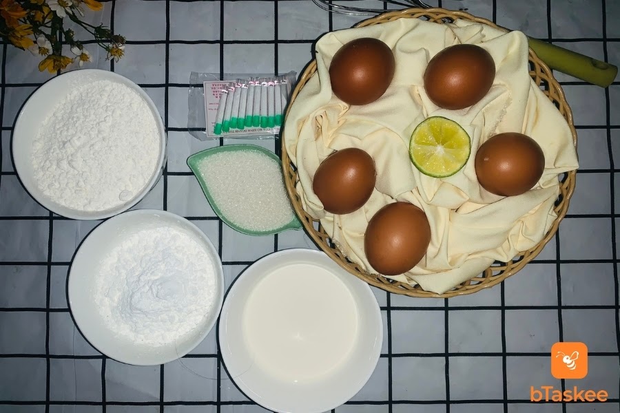 Cách Làm Bánh Bông Lan Bằng Nồi Cơm Điện Không Bột Nở, Không Máy Đánh Trứng