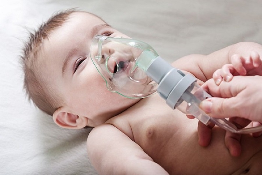 Trẻ sơ sinh bị ho do hen suyễn
