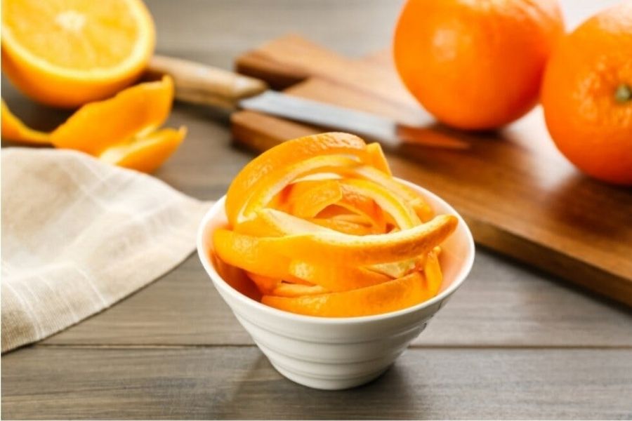 cách làm túi thơm vỏ cam