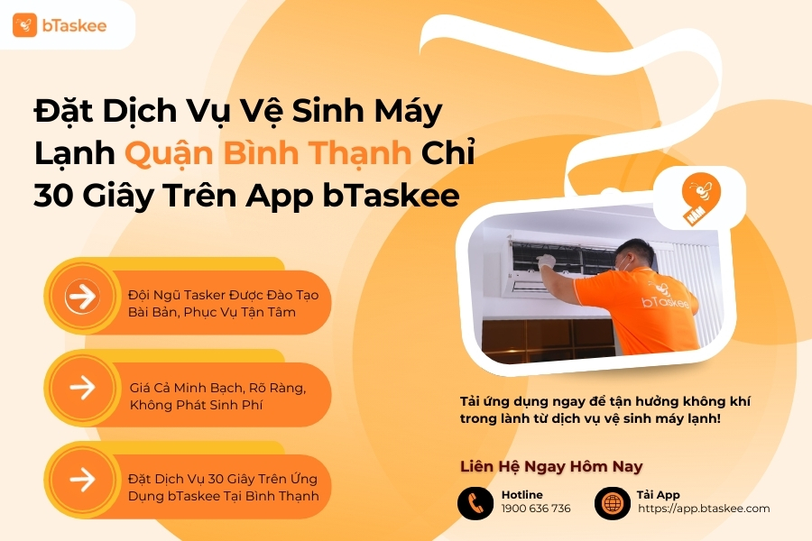 vệ sinh máy lạnh bình thạnh