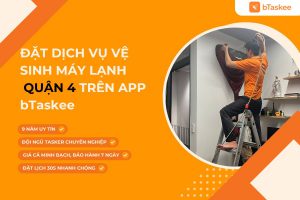 vệ sinh máy lạnh quận 4