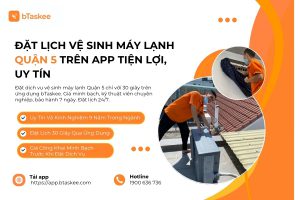 vệ sinh máy lạnh quận 5