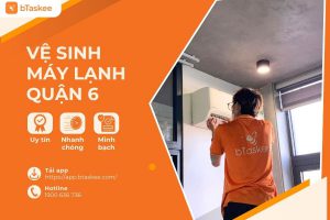 vệ sinh máy lạnh quận 6