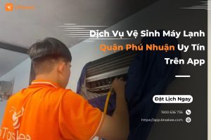 vệ sinh máy lạnh quận phú nhuận