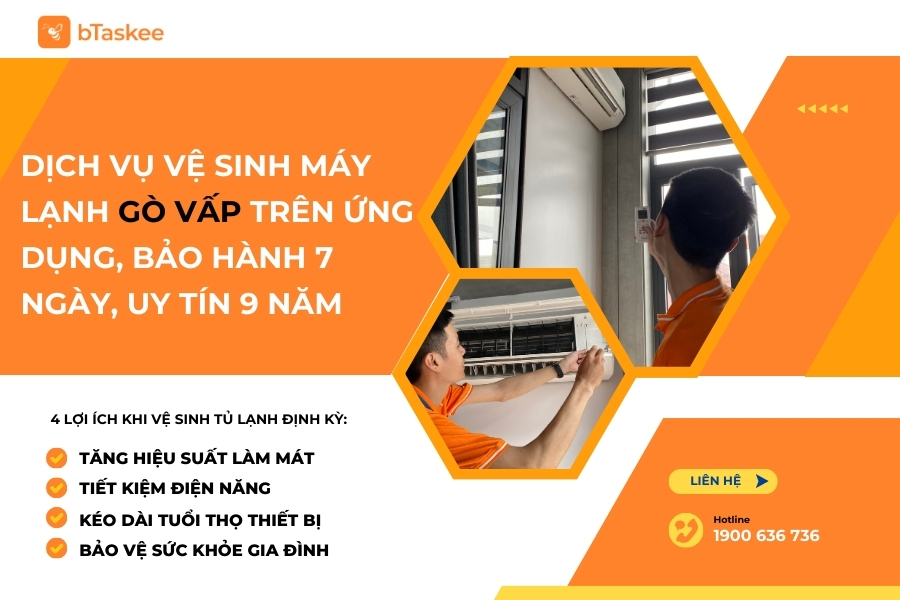 vệ sinh máy lạnh gò vấp
