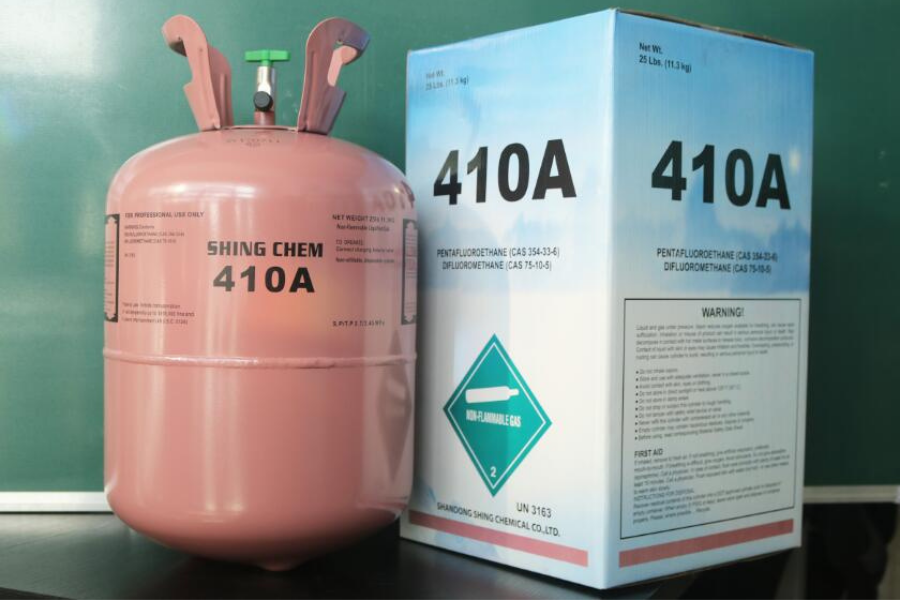 Gas R410A là loại gas dùng để thay thế gas R22