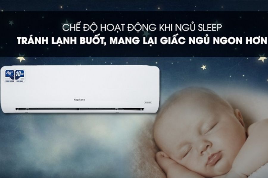 Chế độ Sleep giúp bạn có giấc ngủ sâu hơn và tránh các bệnh về đường hô hấp