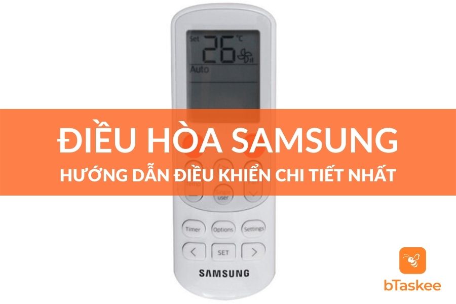 Điều khiển điều hòa Samsung