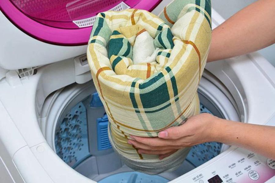 Giặt chăn màn bằng máy giặt Panasonic