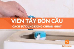 Chi tiết cách sử dụng viên tẩy bồn cầu đúng chuẩn nhất