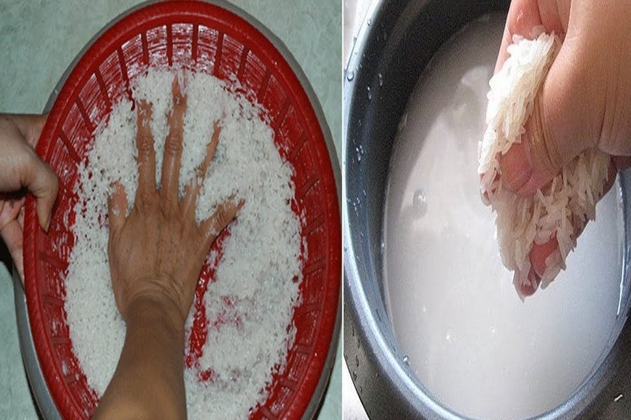 Cân chỉnh tỷ lệ gạo và nước khi nấu cơm