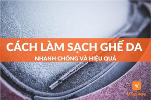 cách làm sạch ghế da