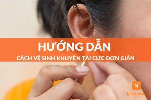 Cách vệ sinh khuyên tai cực đơn giản