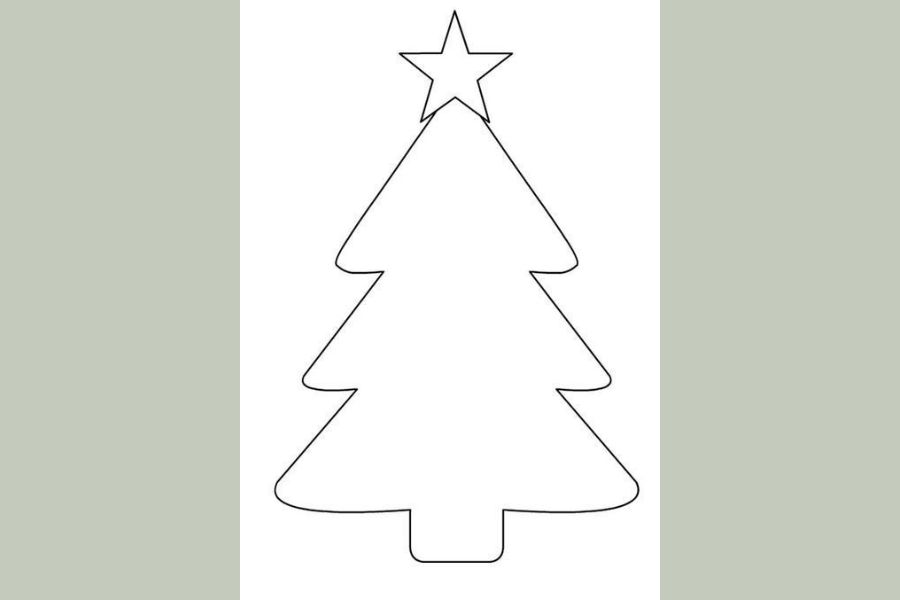 Cách vẽ cây thông Noel tô màu hình cây thông Noel đơn giản đẹp mừng lễ  Giáng Sinh