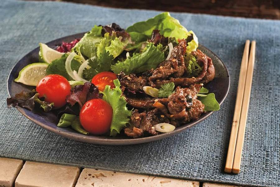 salad thịt bò giảm cân