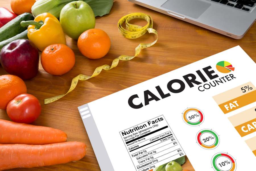 Tính thành phần calorie có trong thực phẩm để giảm cân hiệu quả