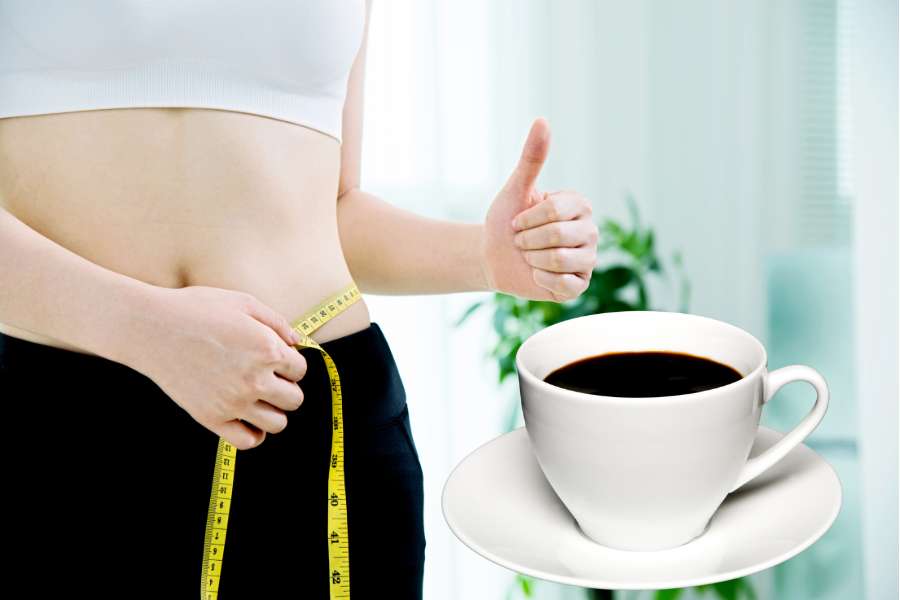 Cà phê đen giúp giảm mỡ cho quá trình giảm cân