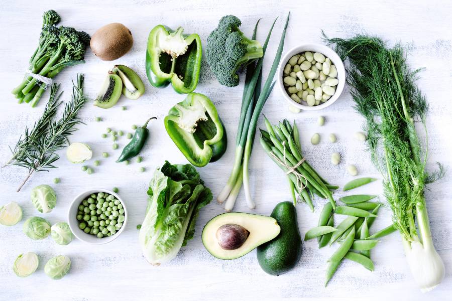 Trong quá trình giảm cân, các loại rau xanh giúp đào thải chất béo