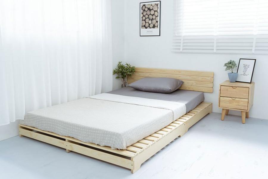 Decor cho chiếc giường phù hợp với không gian căn phòng