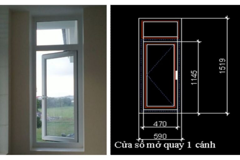 Kích Thước Cửa Sổ Chuẩn Theo Phong Thủy Và Kiến Trúc – bTaskee