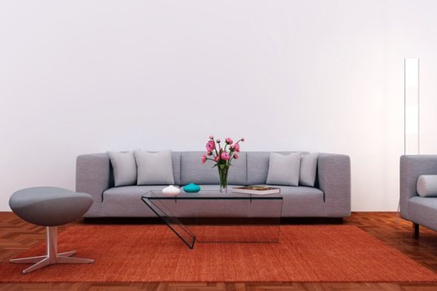 Sofa góc phù hợp với không gian phòng khách nhà vuông