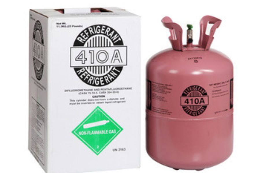 Gas máy lạnh loại R410A - khí gas máy lạnh có độc không