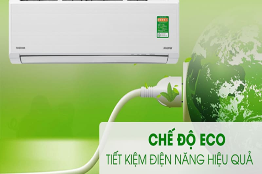 Chế độ Eco máy lạnh giúp bảo vệ cuộc sống xanh