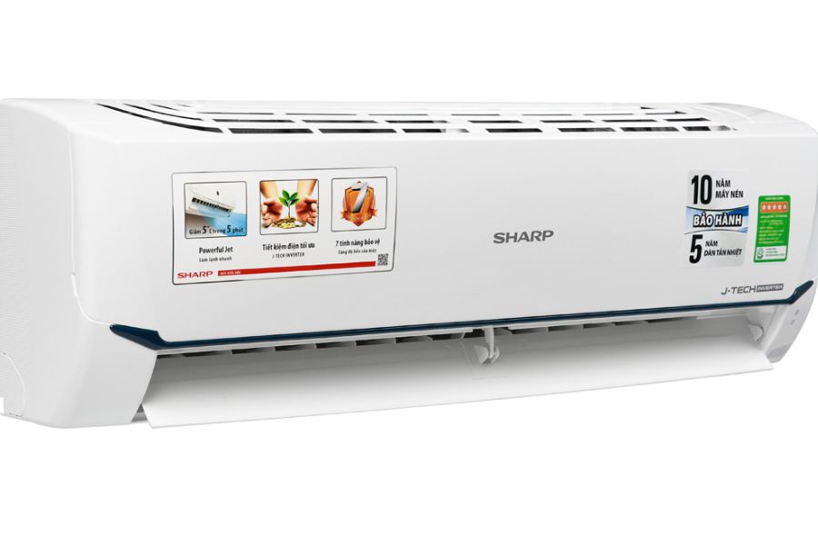 Máy lạnh Sharp Inverter có PCI có khả năng diệt khuẩn, virus, nấm mốc