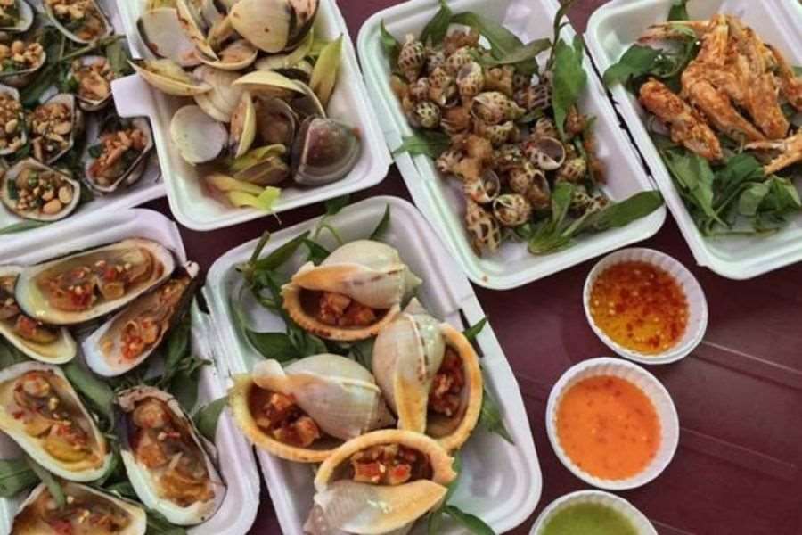 Món ăn tại ốc Như Sài Gòn tươi sạch, đậm đà