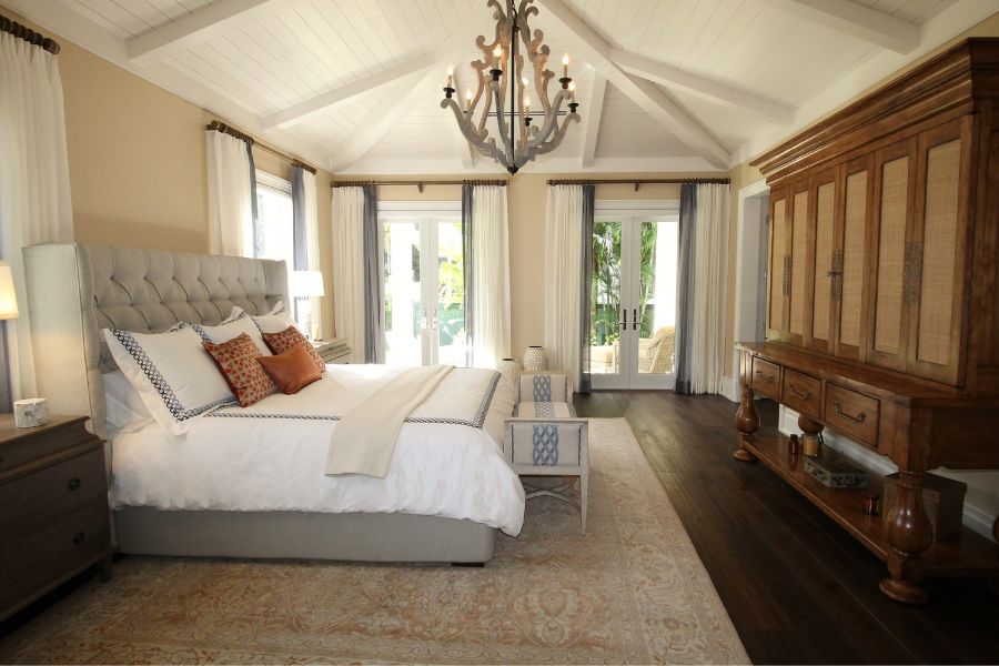 Mẫu phòng ngủ phong cách luxury đơn giản
