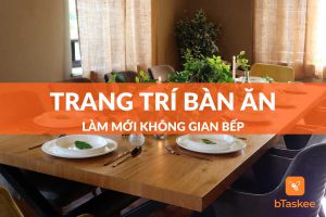trang trí bàn ăn