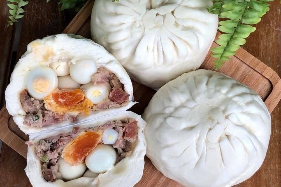 Bánh bao ẩm mượt, mềm xốp khi được làm từ bột gạo