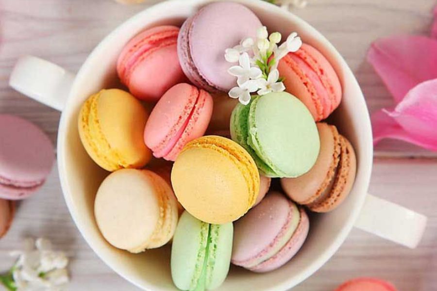 Bánh macaron sẽ mang hương vị đặc trưng của mỗi quốc gia